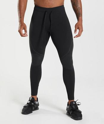 Gymshark 315 Seamless Strumpbyxor Herr Svarta Grå | SE 4131AHK